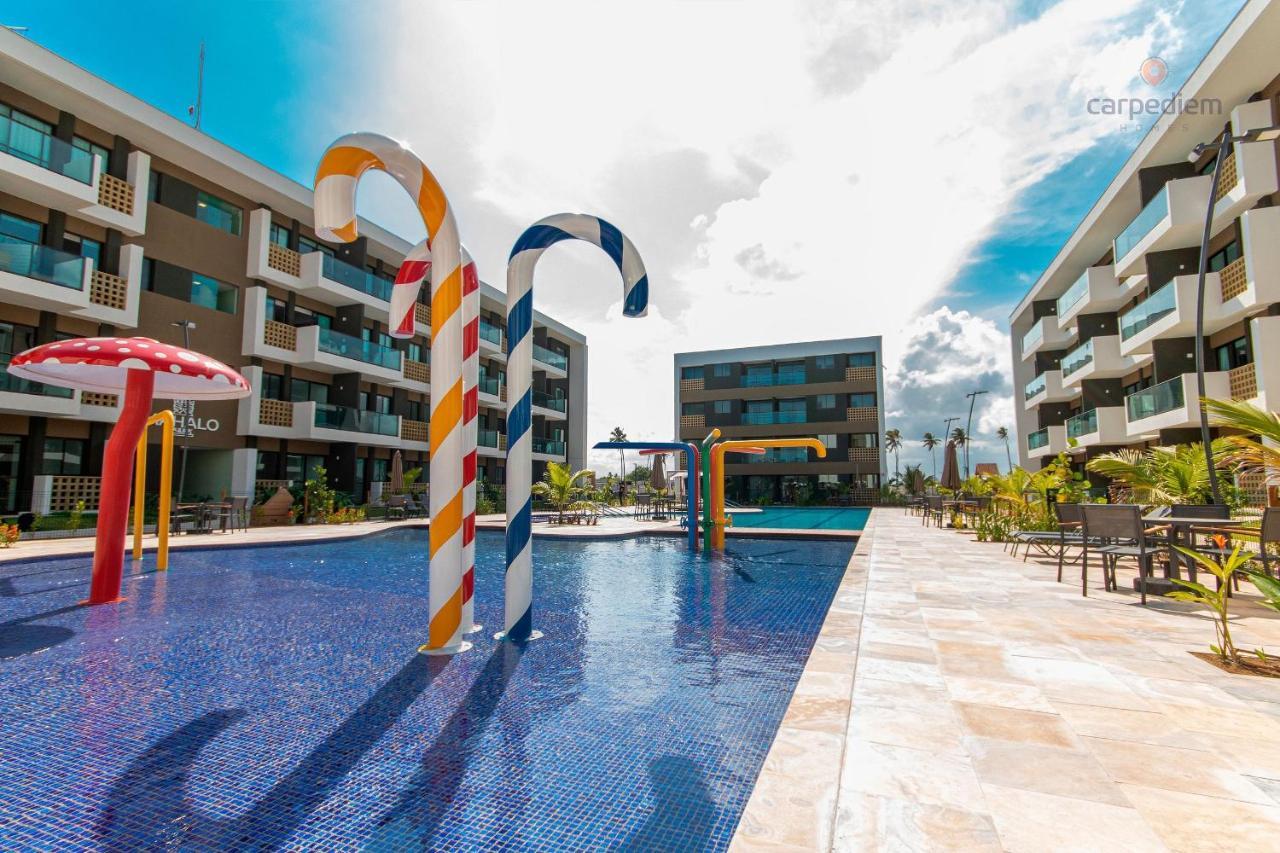 Mana Beach Experience Muro Alto - Terreo Frente A Piscina #A008 Por Carpediem ปอร์โต จิ กาลินญาส ภายนอก รูปภาพ